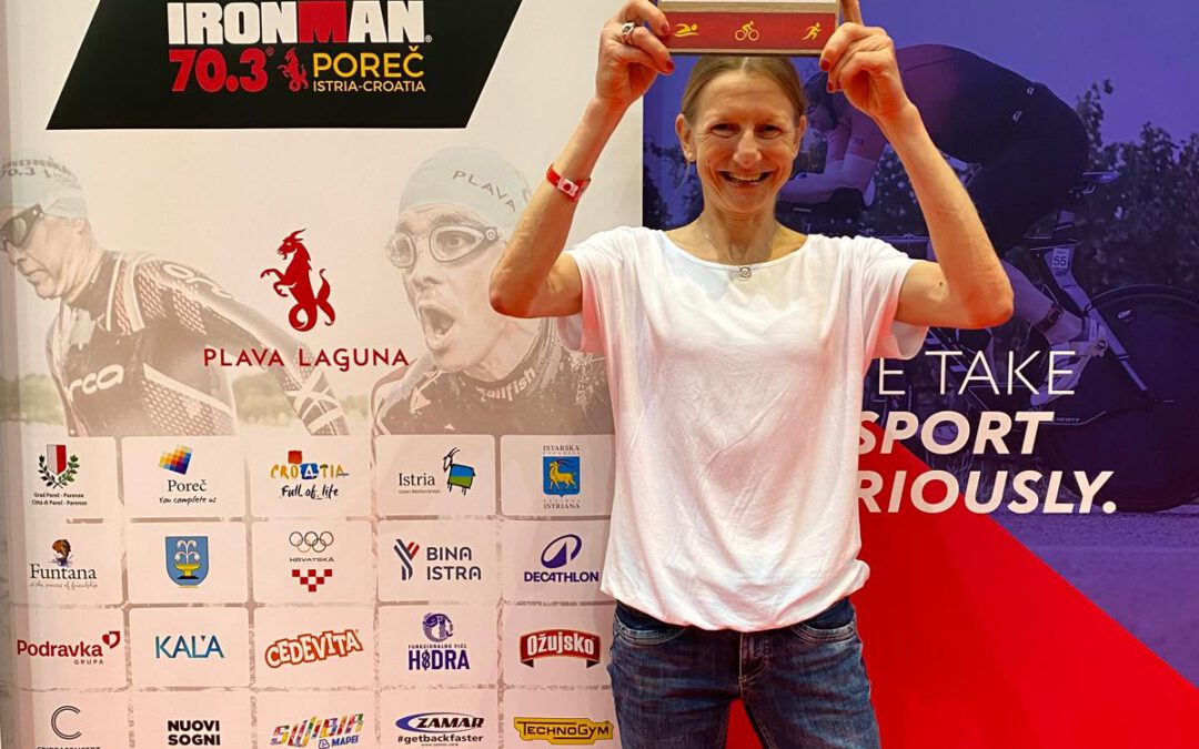 21.10. Ironman 70.3 Poreč – 🥇